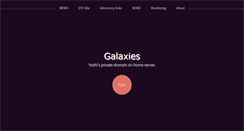 Desktop Screenshot of galaxies.jp